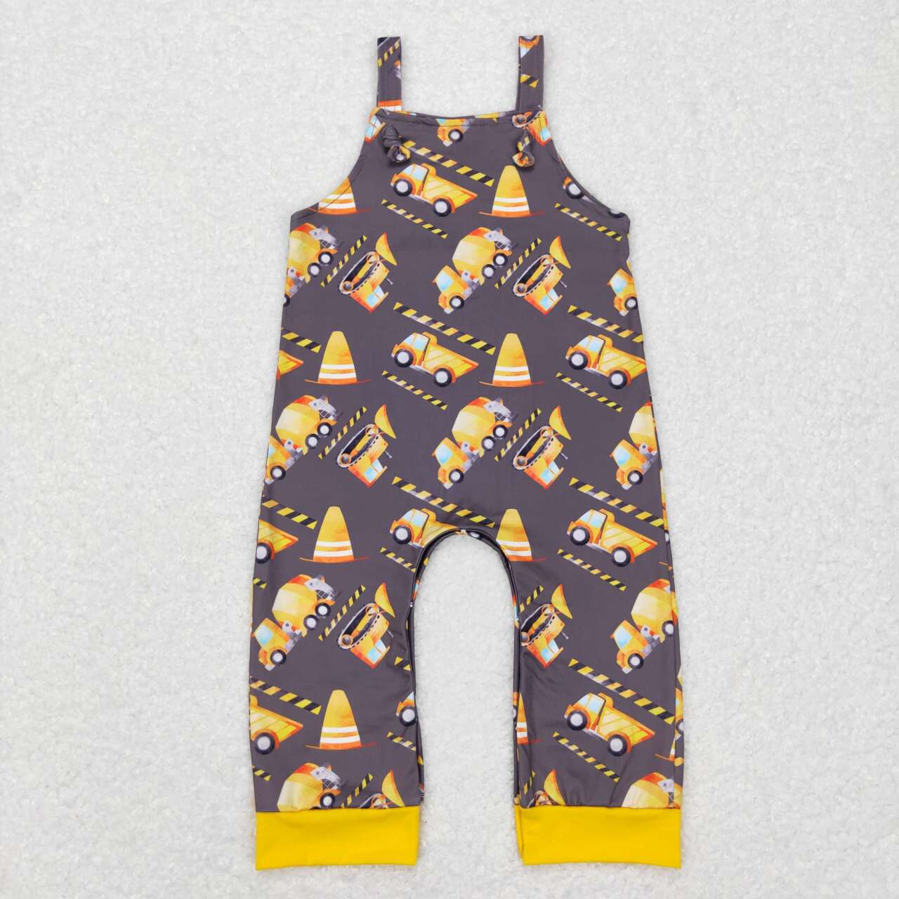 Car Cartoon Short Romper