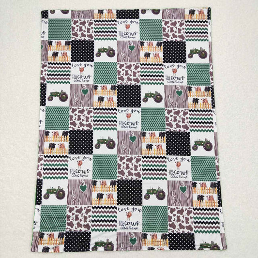 Green Car Print Kids's Blanket