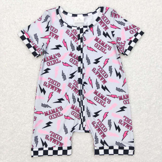 mama‘s Girls Baby Romper With zipper