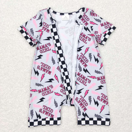 mama‘s Girls Baby Romper With zipper