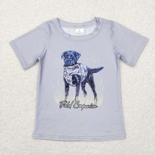 Grey Dog Short Shirt