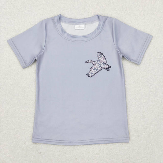 Grey Camo Short Shirt