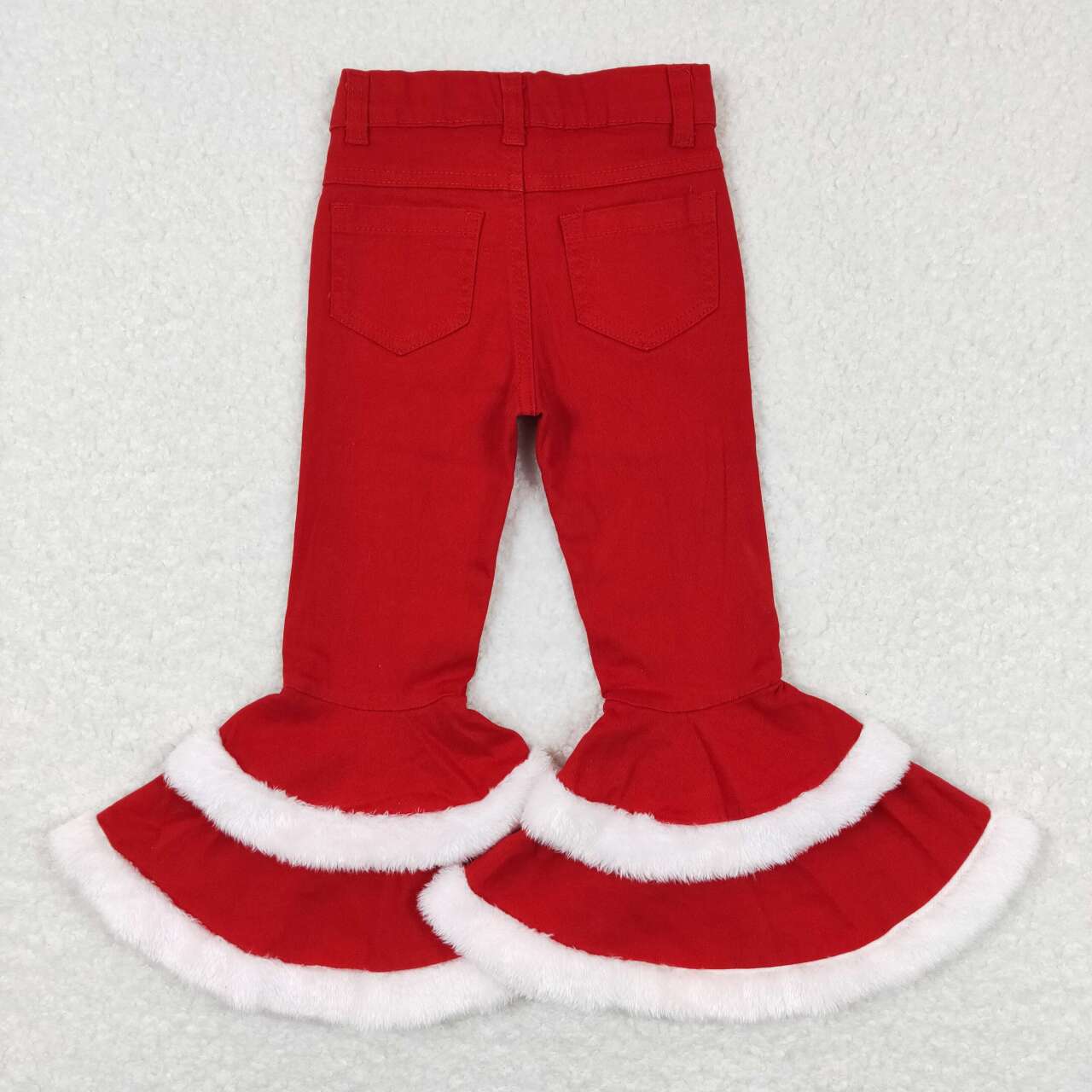Christmas Red jeans Pants