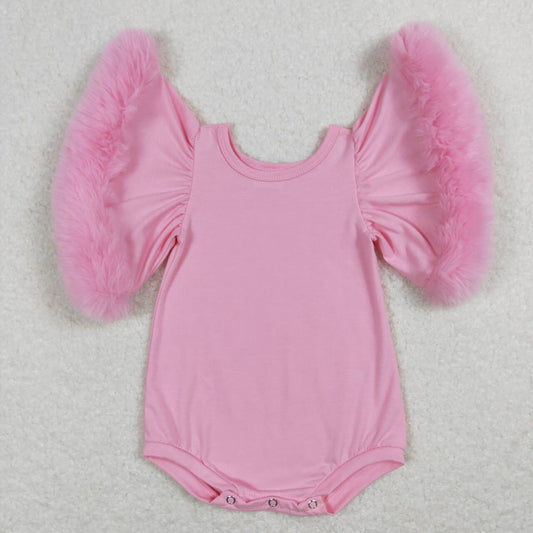 Pink Velvet Romper