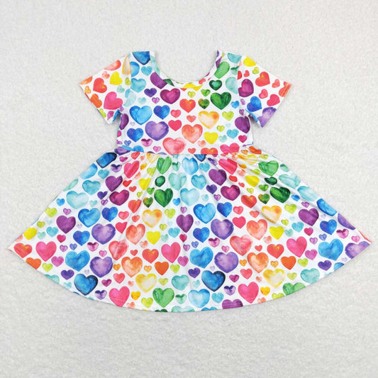 Valentine's Day Heart Girls big skirt