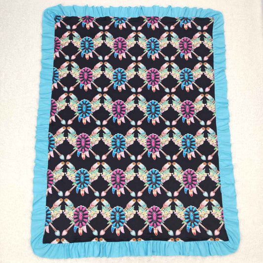 western turquoise Baby's Blanket