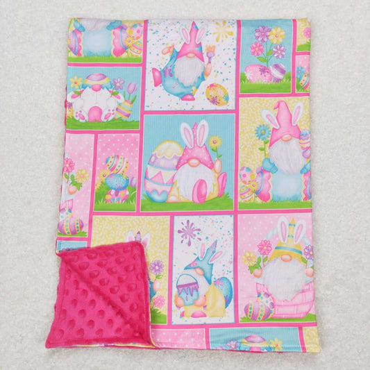 Easter Pink Bunny Print Kids's Blanket