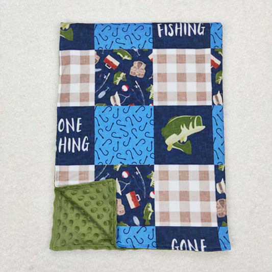 Going Fish Print Kids's Blanket