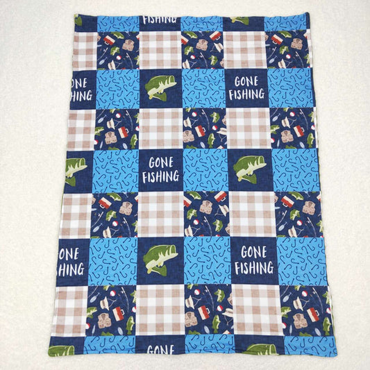 Going Fish Print Kids's Blanket