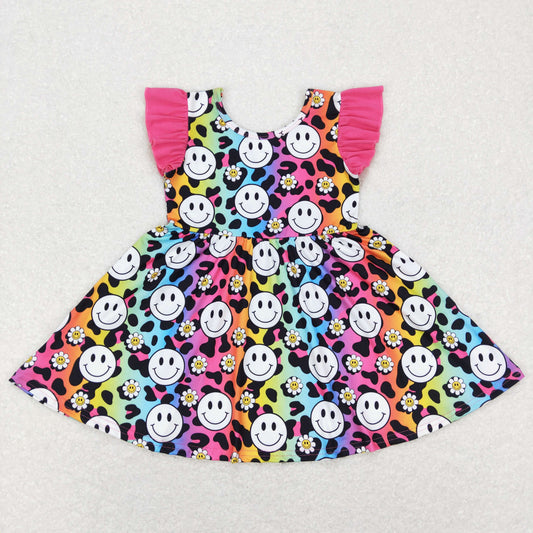 Smile Leopard Short sleeve Dress