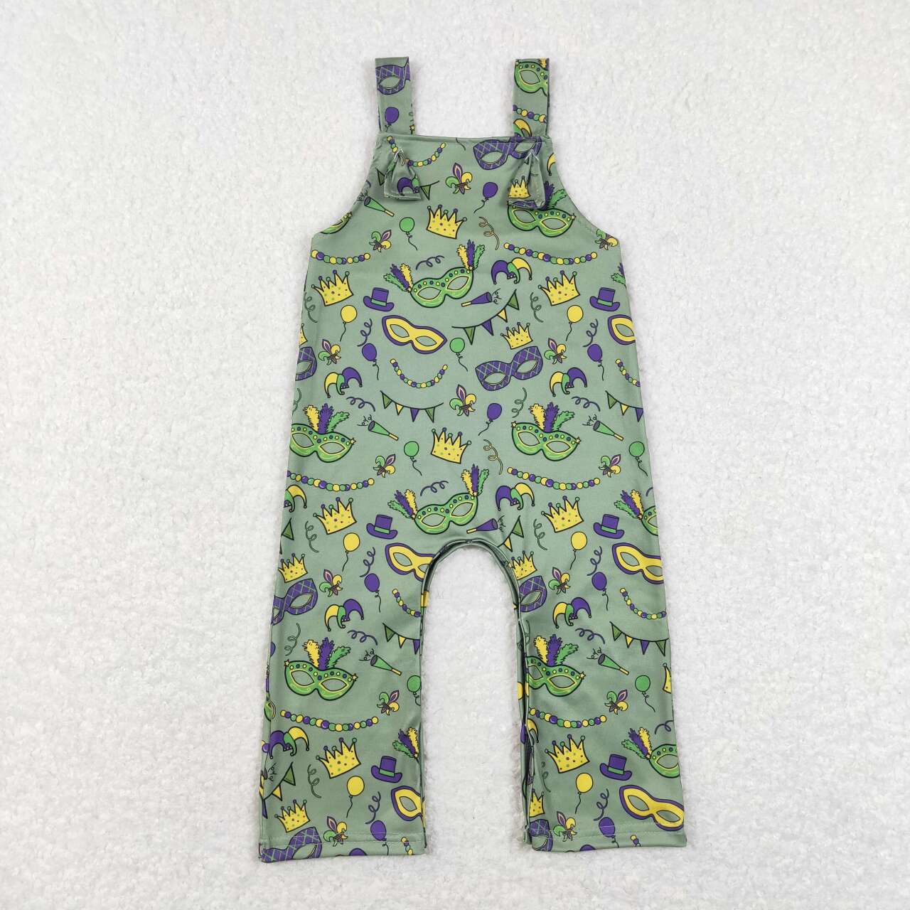 Happy Mardi Gras Short Romper