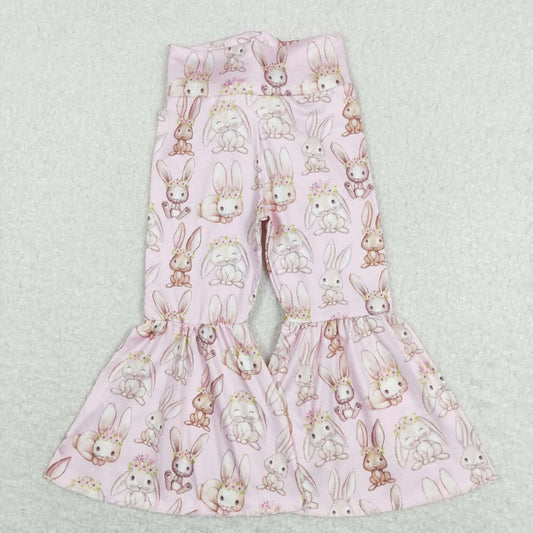 easter Pink Bunny Bell Pants