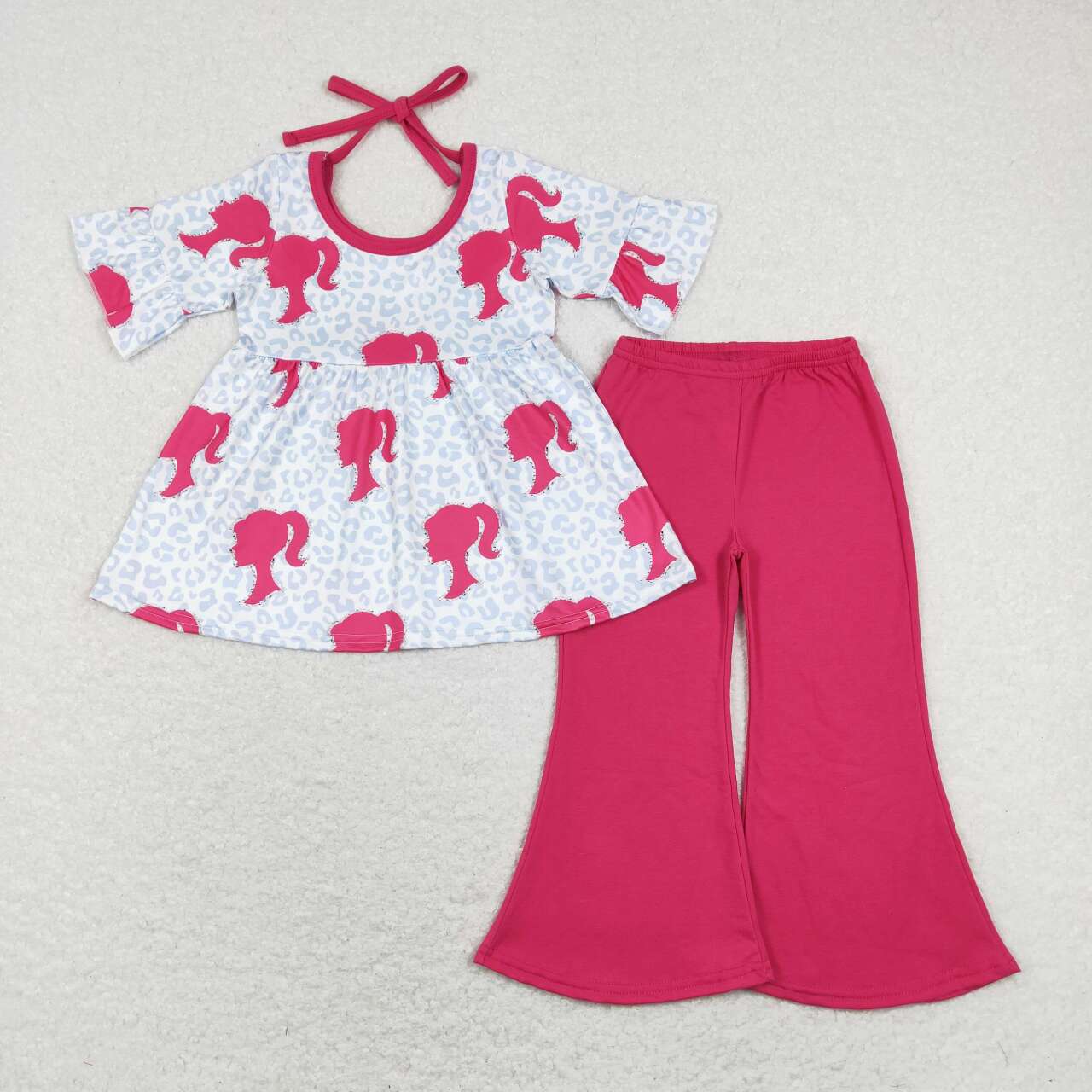 Pink Girls Bell Set
