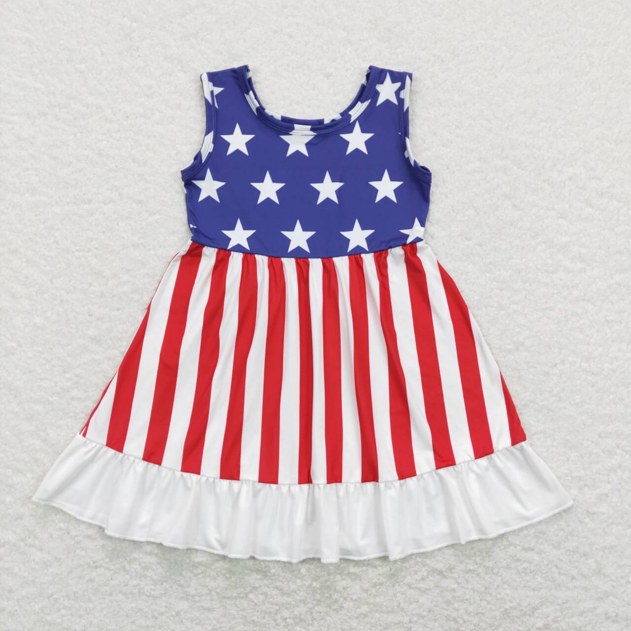 July of 4th StarTier sleeveless Dress