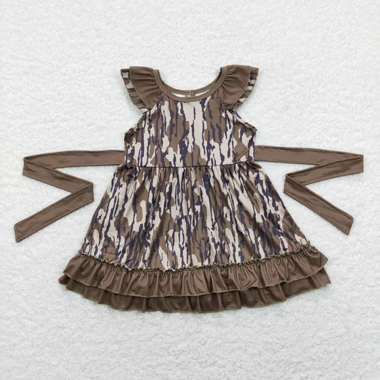 Camo sleeveless Girls dress