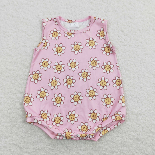 Pink Smile Baby Romper