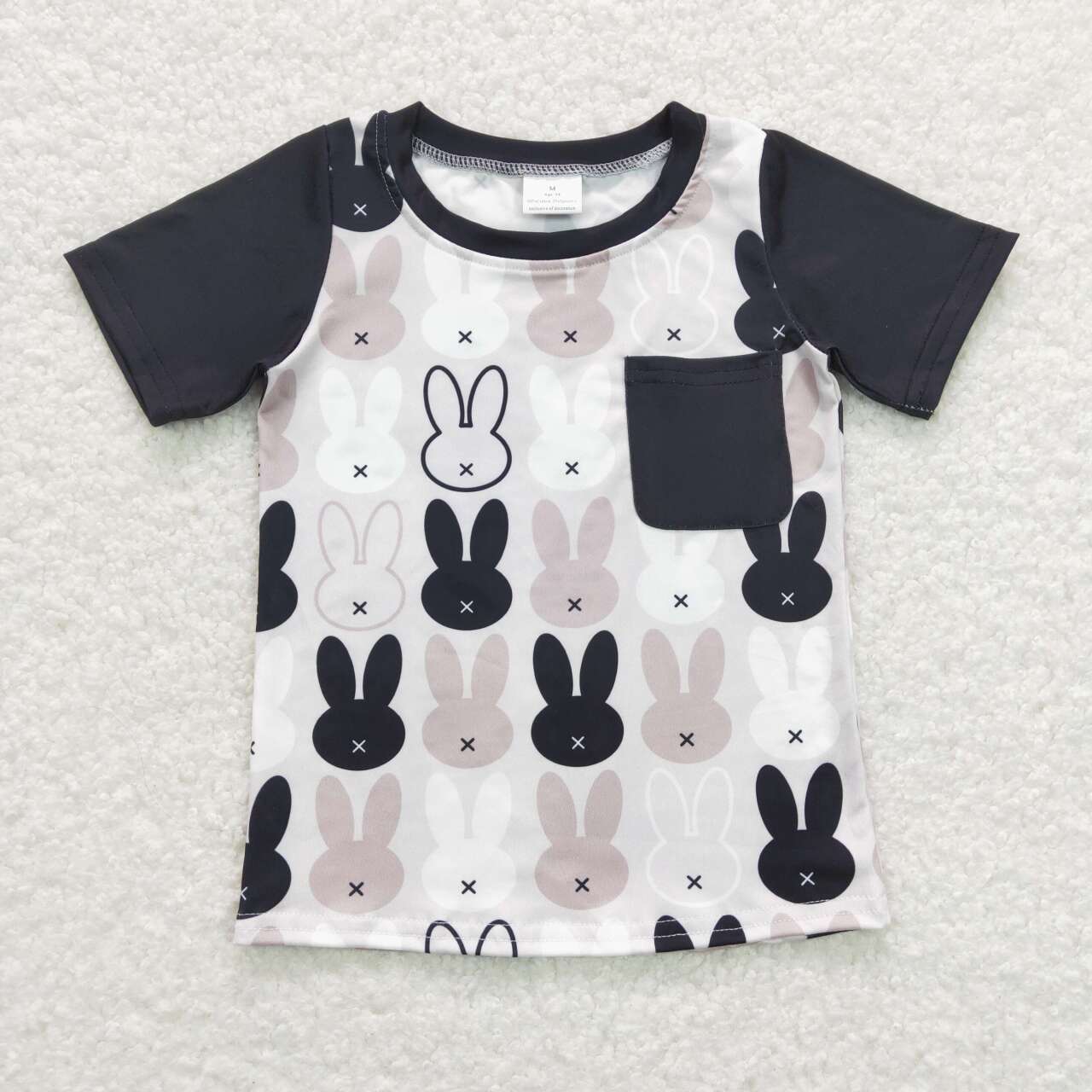 Eatser Bunny Print Girls Shirt