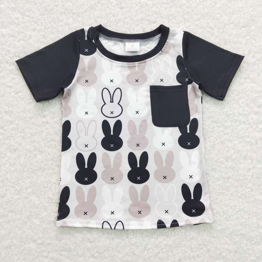 Eatser Bunny Print Girls Shirt