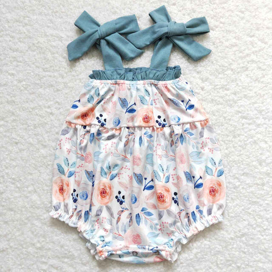 flower Baby Romper
