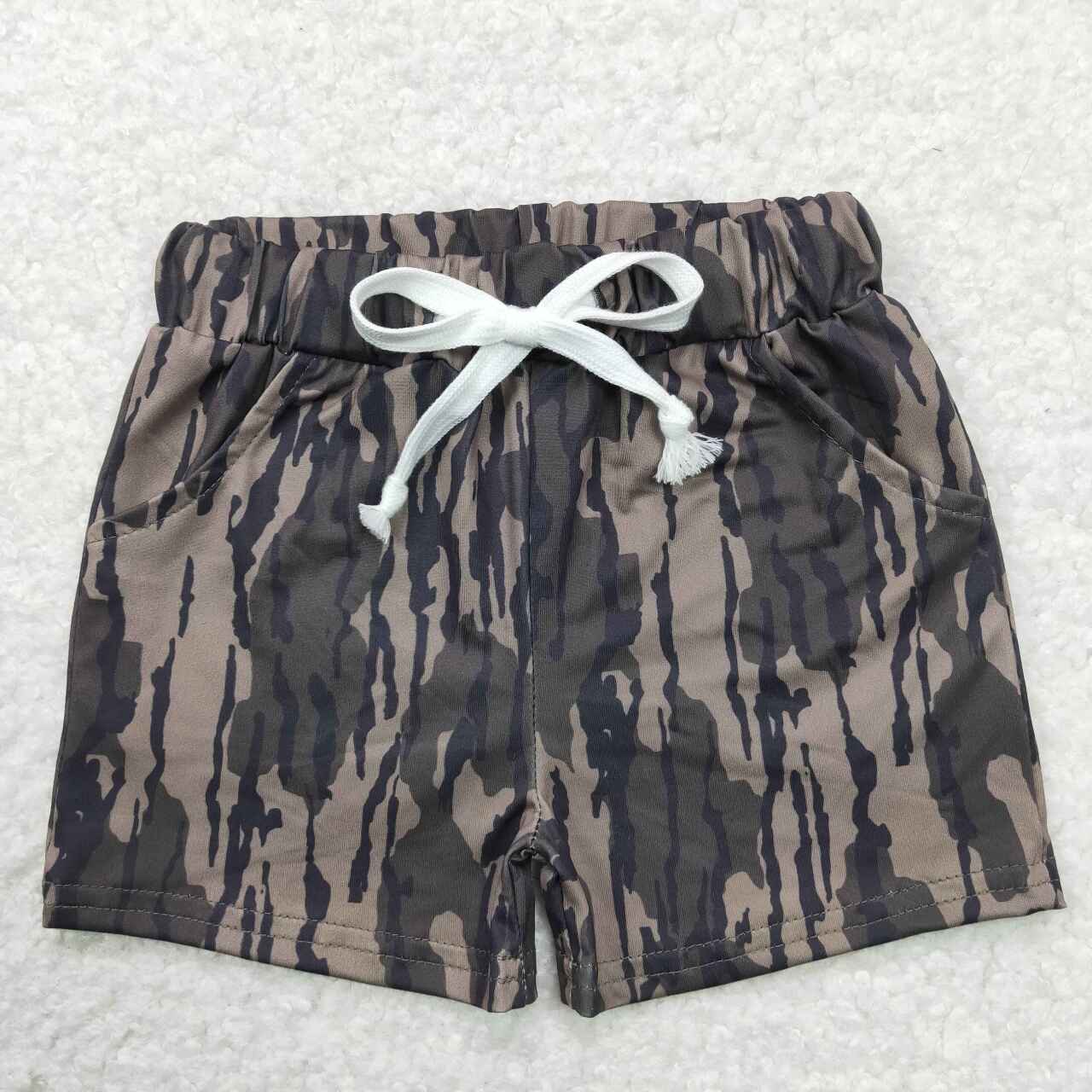 camo boy short