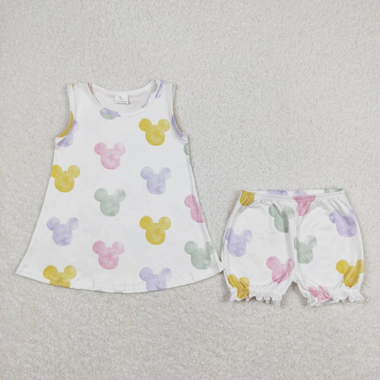 Cartoon print Girls Suit