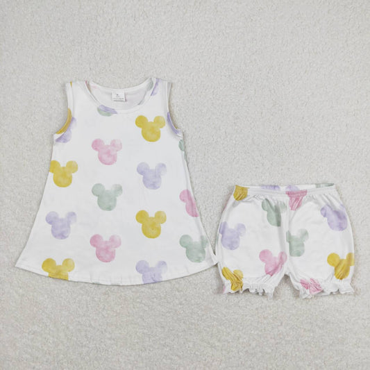 Cartoon print Girls Suit