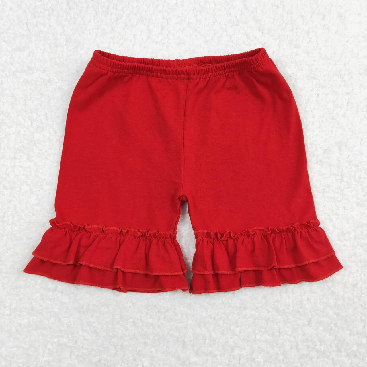 Red color print Short