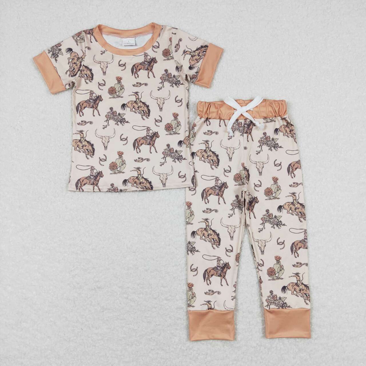 western Cowboy Girls Pajamas