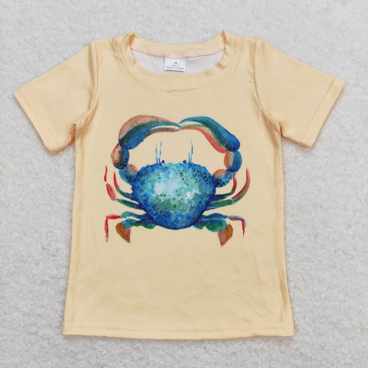 Crab print Short Shirt