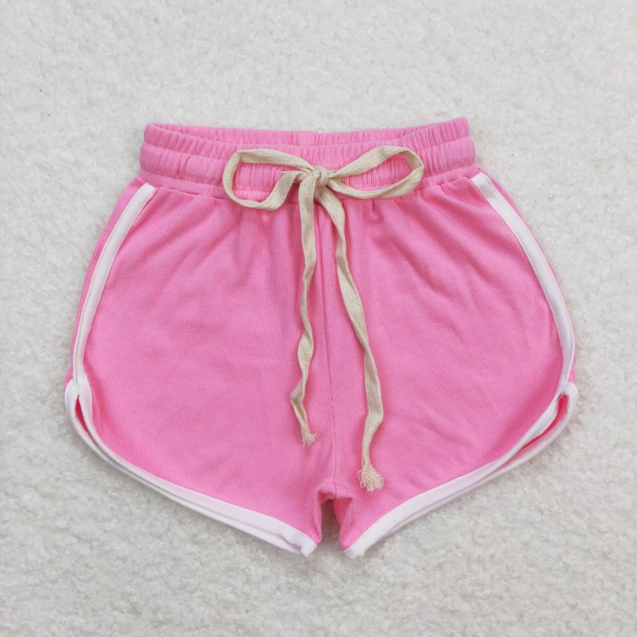 Pink print Girls Shorts