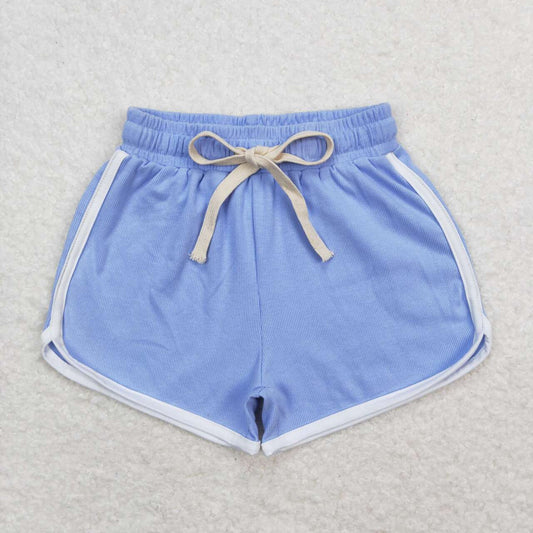 Blue print Girls Shorts