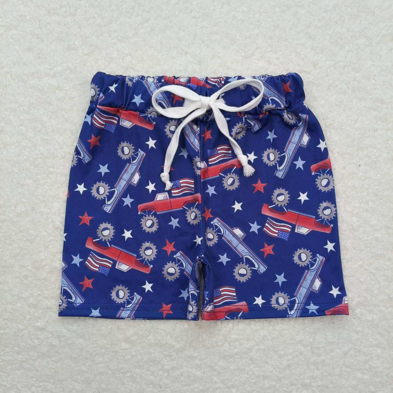 July of 4th star car print Boy Short