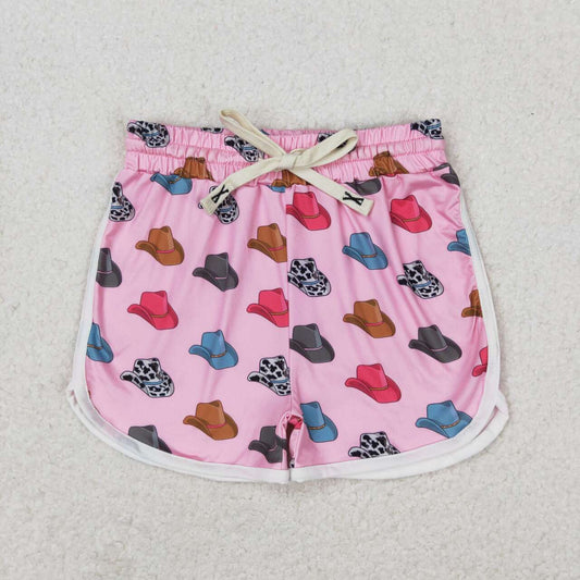 western pink hats Short