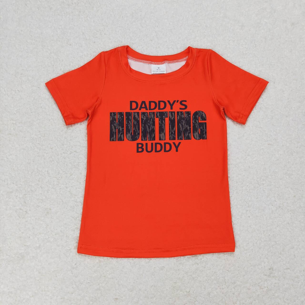 Daddy's Hunting print Short Shirt