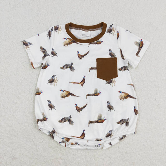 Duck print  Baby Romper