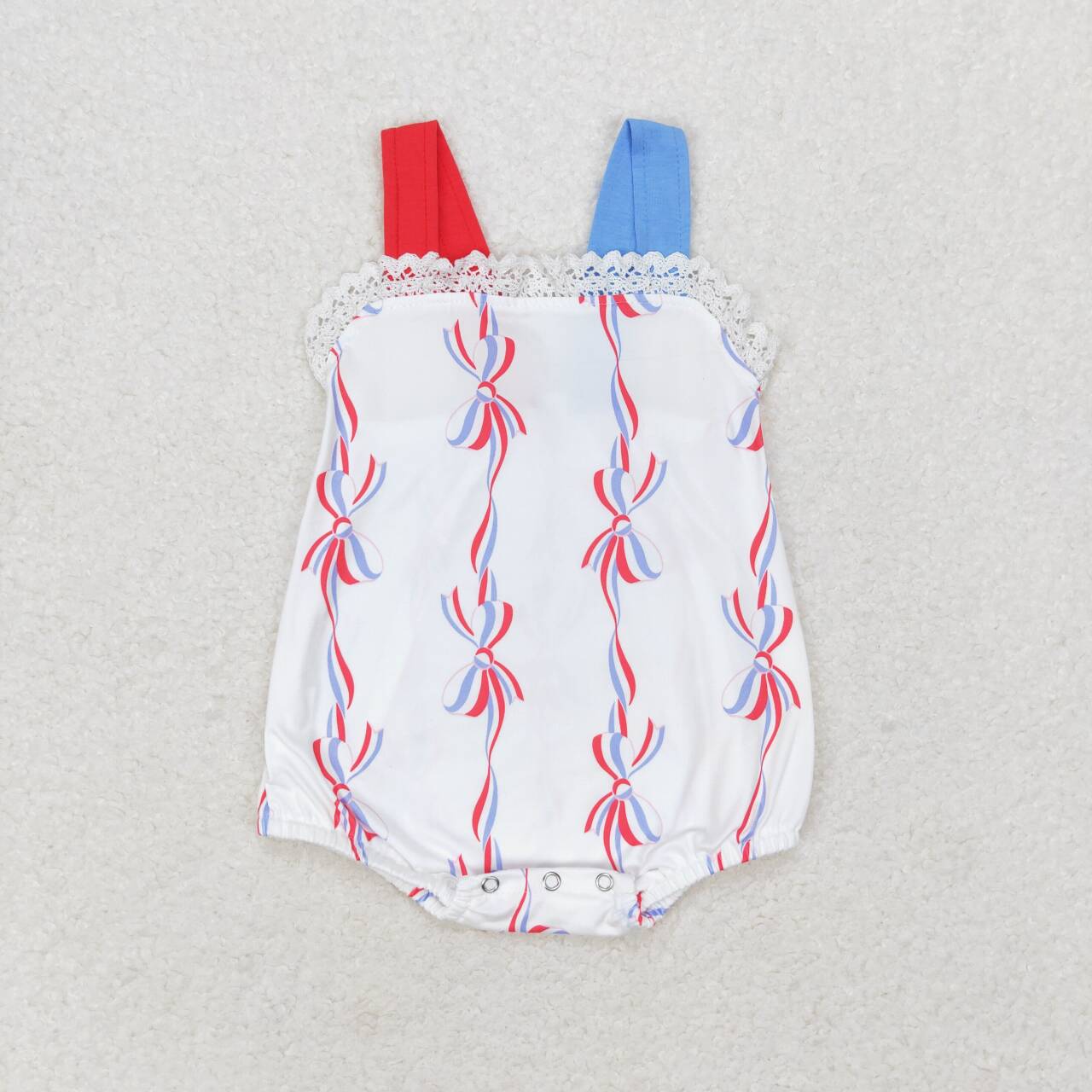 july of 4th fireworks Baby  Romper