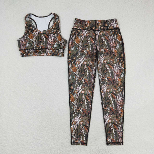 Camo Adults woman Yoga