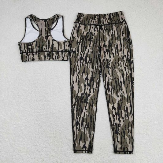 Camo Adults woman Yoga