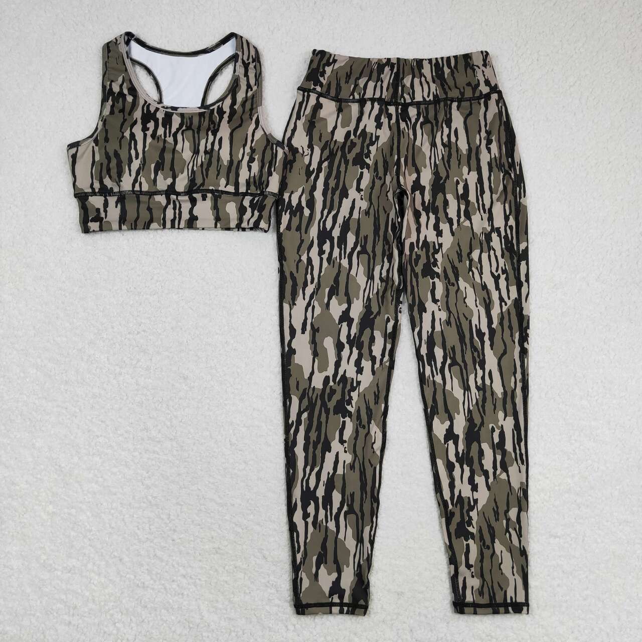 Camo Adults woman Yoga