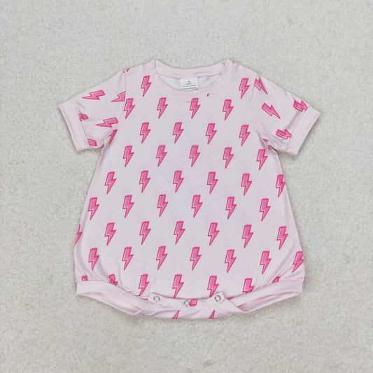 pink lightning Baby Romper