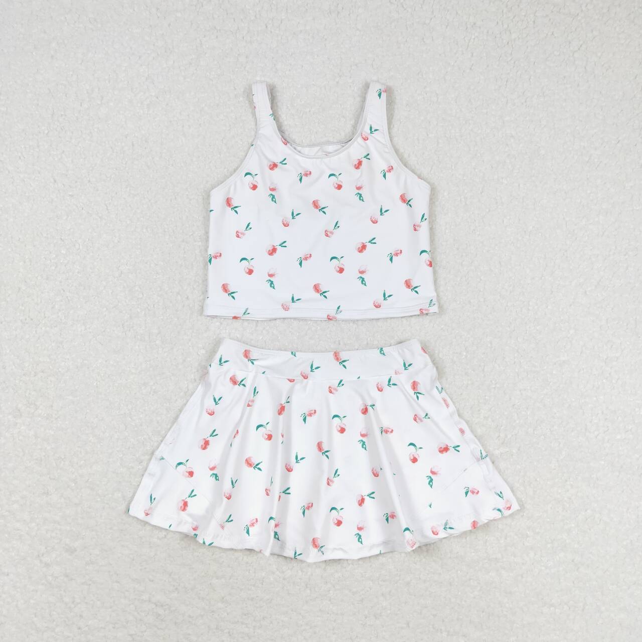 cherry print Girls set