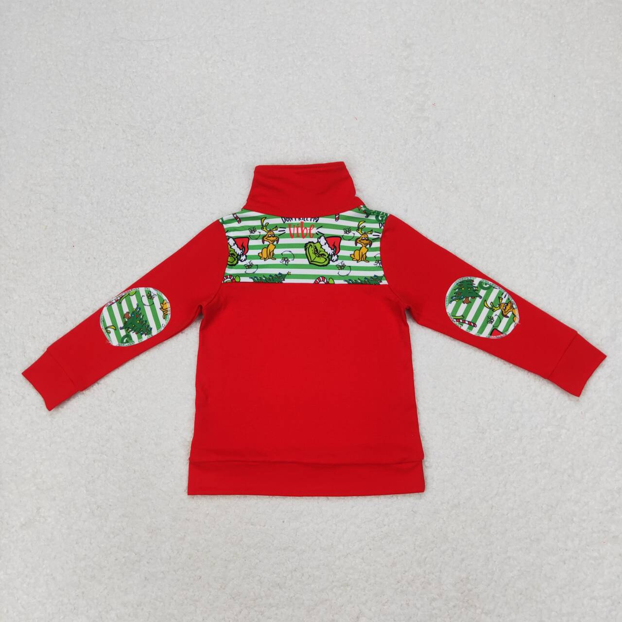 Christmas Red Cartoon Coat