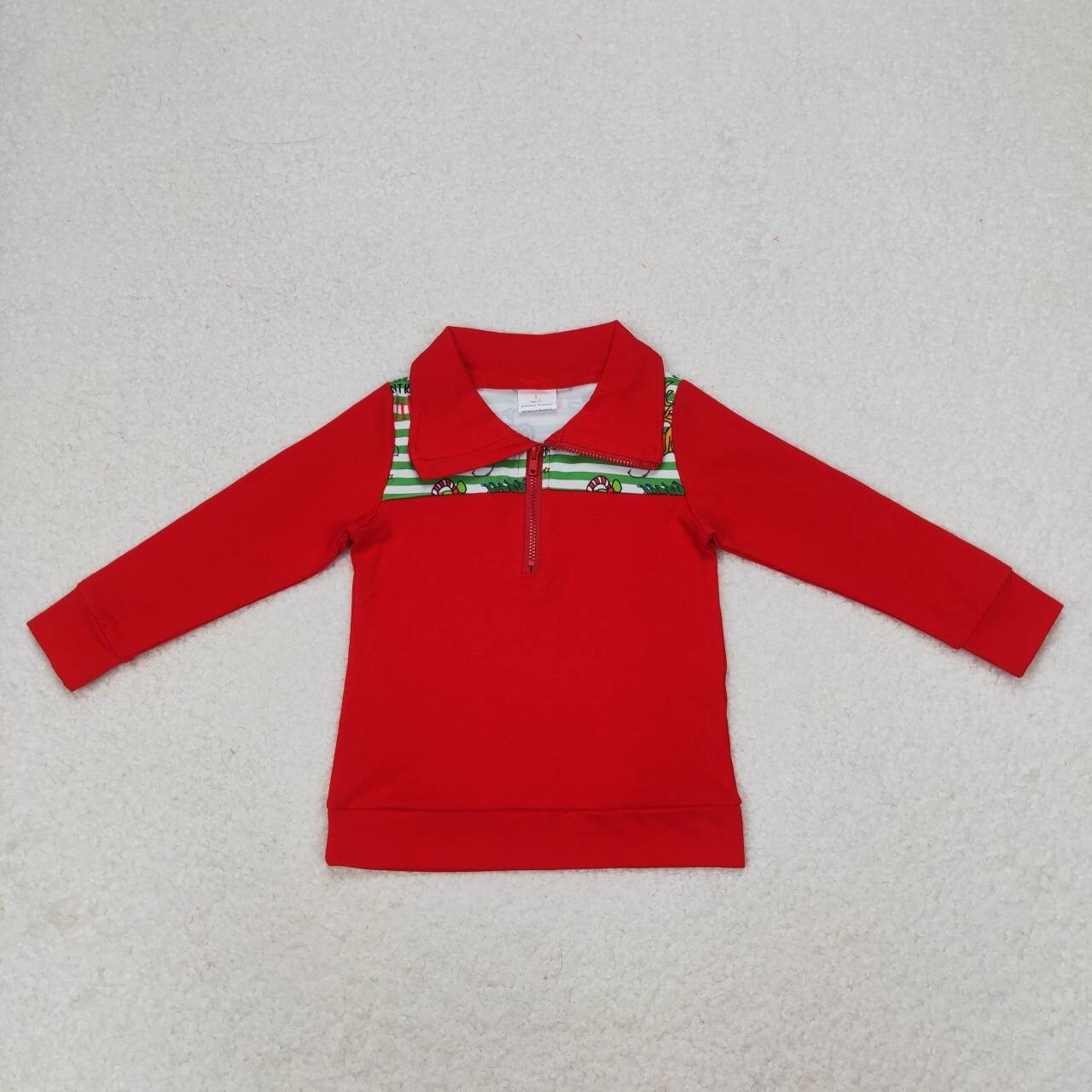 Christmas Red Cartoon Coat