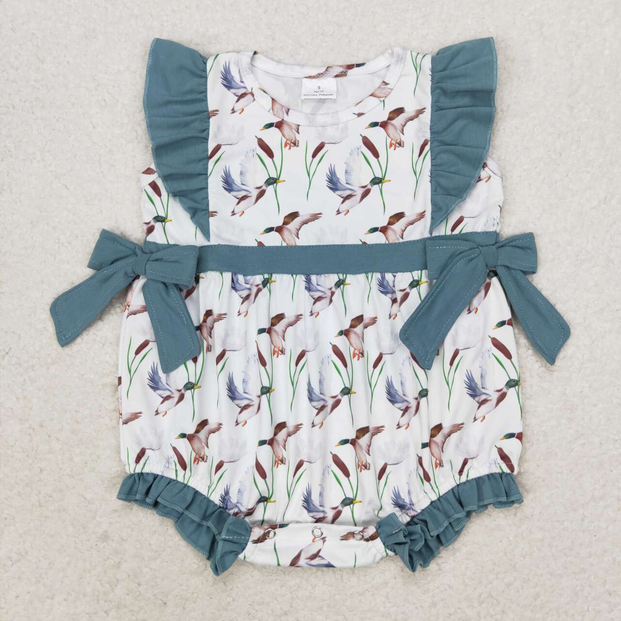 Duck print Baby Romper