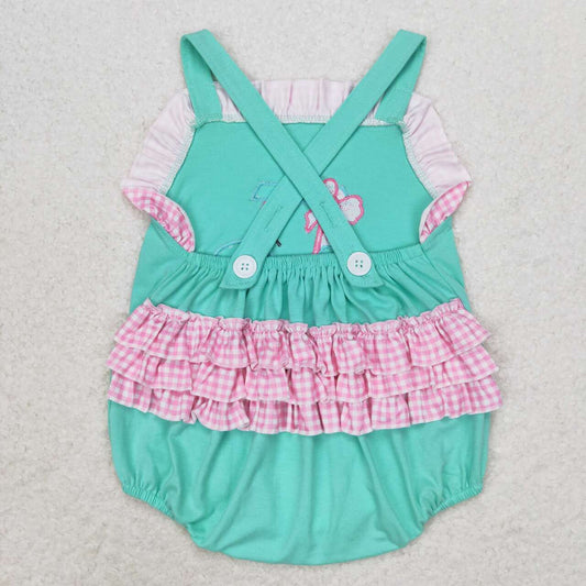 golf embroidery Baby Romper