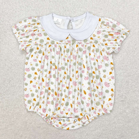floral Print Baby Romper
