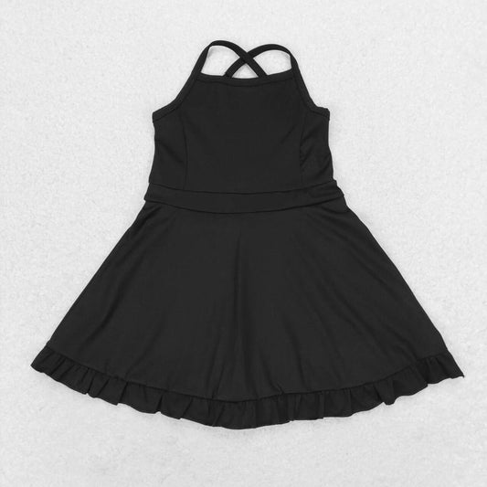 Black sports skirt