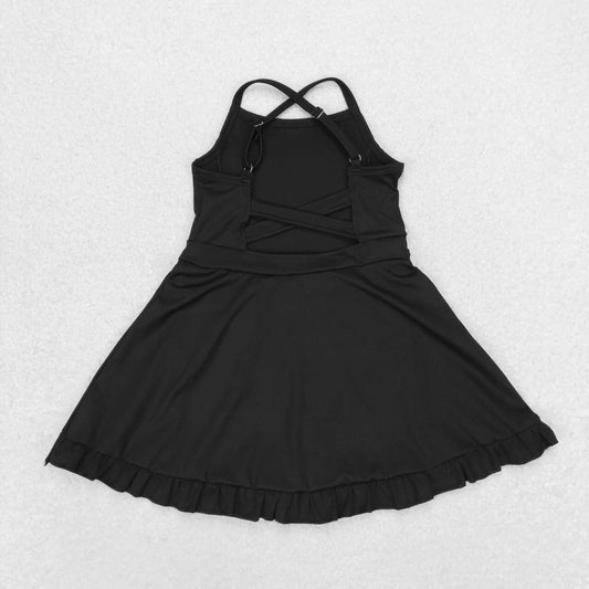 Black sports skirt