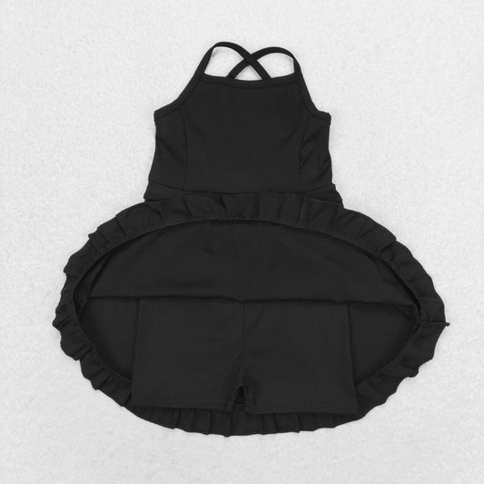 Black sports skirt