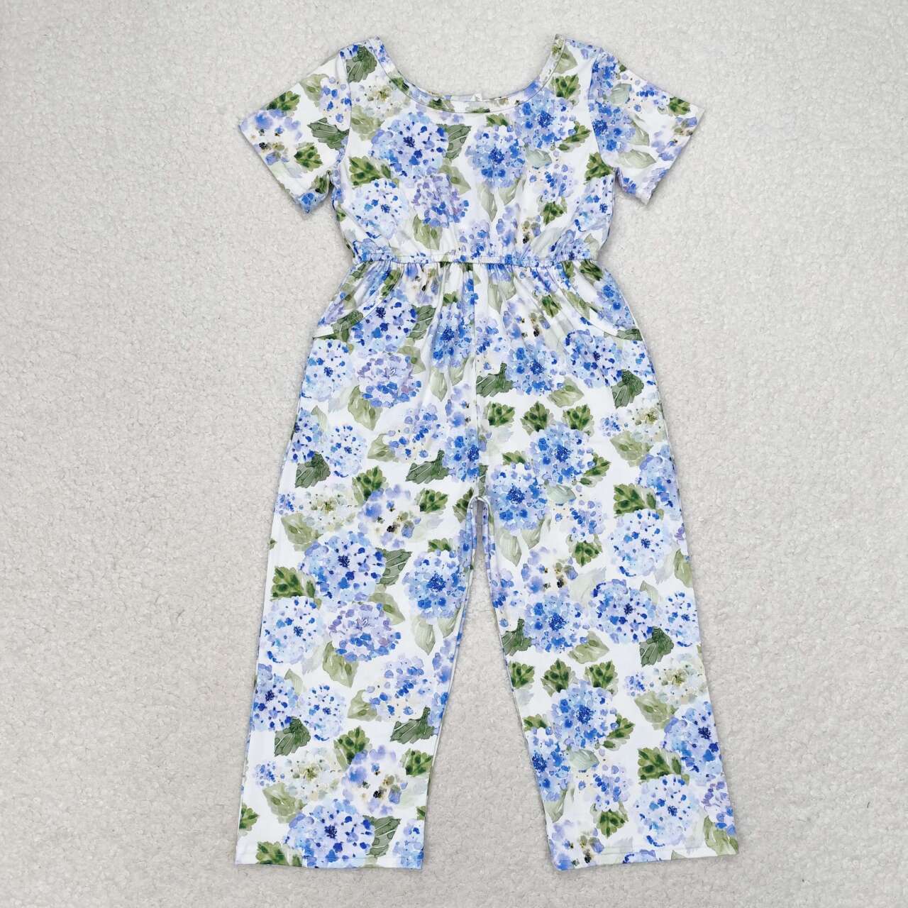 Blue floral Jumpsuit